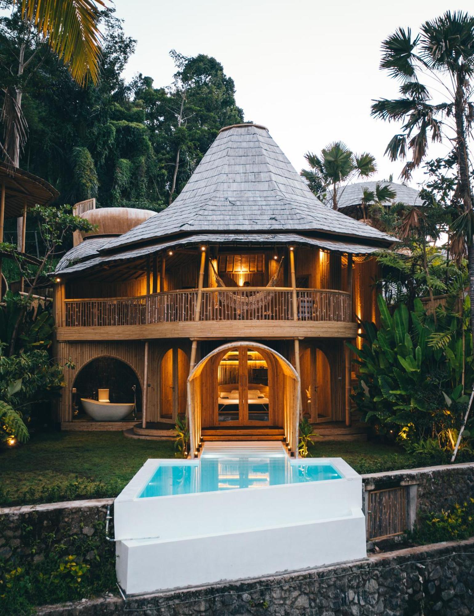 Hotel Eco Six Bali Tampaksiring Exterior foto