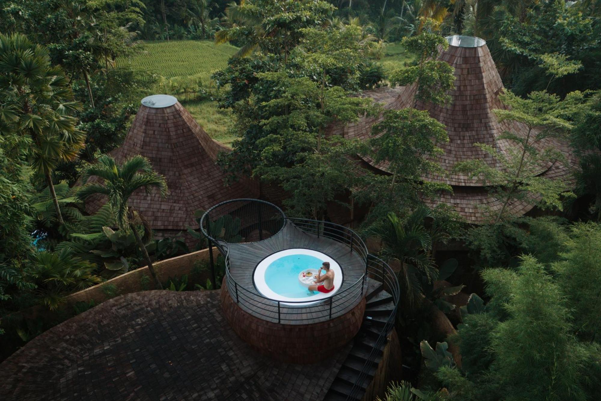 Hotel Eco Six Bali Tampaksiring Exterior foto